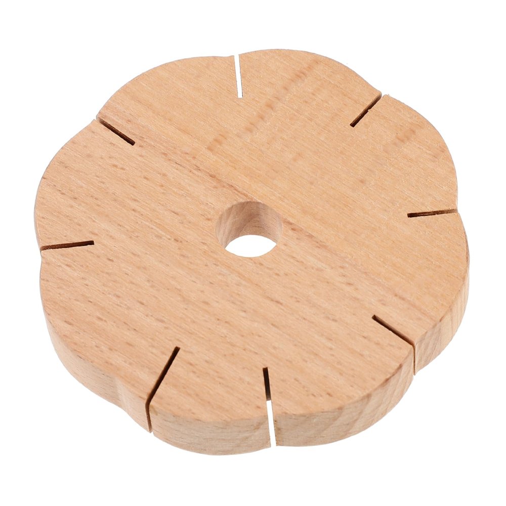 LALAFINA DIY Weaving Tool Rope Braid Device Wooden Bracelet Knitter Yarn Wool Knitter for Handmade