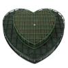 EXCEART Heart Shaped Floral Foam Blocks 2 Pack 11.8X11.2X1.37In Wet Floral for Wedding Flower Bouquets DIY Arrangements and Home Crafts view 1