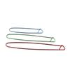 LALAFINA 6pcs Aluminum Alloy Yarn Stitch Holder Set in Random Colors for Knitting Crochet Projects Lightweight and Secure Locking Design for Management view 1