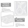 VILLCASE Silicone Earring Mold for DIY Crafting Crown Pendant Shape Flexible and Non-Stick Resin Mould for Earrings and Charms for Keychains and Accessories view 2