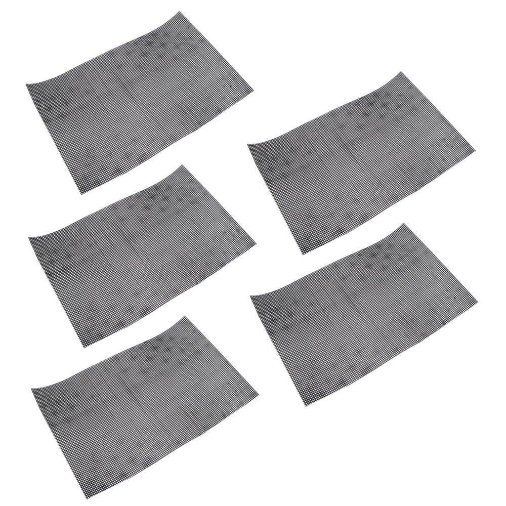 Lurrose 5pcs Plastic Embroidery Mesh for Crochet Durable DIY Crafting Material for Adults Versatile Rectangular Mesh for Coasters Bookmarks and More