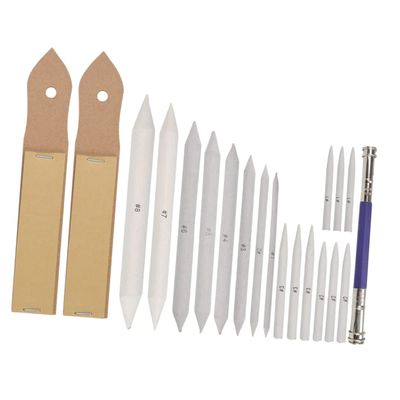 EXCEART Beginner Sketch Art Painting Tools Eraser Extender Sandpaper Charcoal Pencil Drawing Pencil