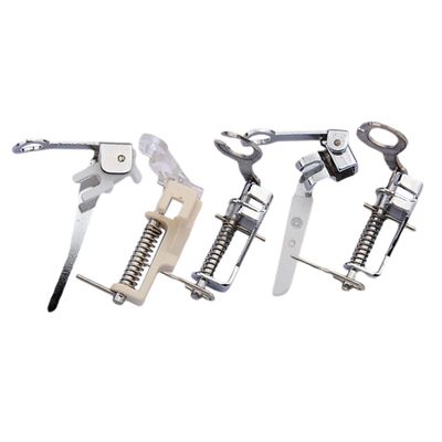 LALAFINA 5pcs Sewing Feet Professional Darning Presser Foot Kit for Home Sewing Machines Compatible Singer