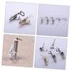 LALAFINA 5pcs Sewing Feet Professional Darning Presser Foot Kit for Home Sewing Machines Compatible Singer view 2