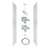 Creative Mark Illusions Metal Floating Frame Kit Pairs for Canvas - Silver, Two 60" Sides - Metal Frame Kit for 1-5/8 inch Deep Canvases - For Gallery Wall, Art Panels, Modern Dcor view 1