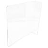 LALAFINA Acrylic Easel Stand for Painting and Writing Lightweight Durable Display Holder for Art Sketching and Reading Thick Sloped Board view 1