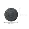NUOBESTY Practical Calligraphy Inkstone Set 2 Pieces Cover Traditional Chinese Writing Tool Smooth Style view 2