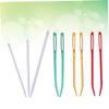 TEHAUX 9pcs Threading Tool for Household Sewing Includes Nylon Thread Rods Large Eye Needles for Crafting Needlework view 3