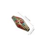 NUOBESTY Handmade Buddha Bead Copper Spacer Beads Green Turquoise 10pcs Pack for Custom Jewelry Making view 2