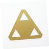 Lurrose 5pcs Triangle Quilting Templates Set for Patchwork and DIY Sewing and Versatile Tools for Accurate Design and Embroidery Crafts view 3