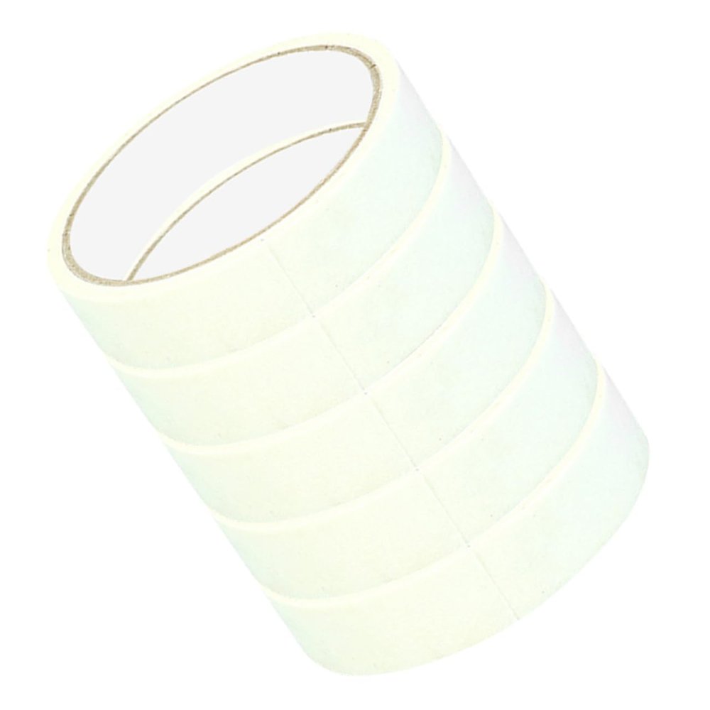 VILLCASE 5rolls Masking Tape Art Tape Adhesive Drawing Decorators Painters for Students and DIY Art Projects