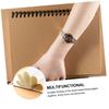 EXCEART 1pc Creative Sketch Book for Students Pages of Blank Art Drawing Paper for Graffiti Watercolor and Pastels Sketching Notebook for Artists and Designers view 4