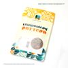 Wildflowers Bouquet EM193 - DIY Embroidery Kit. Set of Threads, Needles, Stamped Cloth, Needle Threader, Embroidery Clippers and Printed Color Pattern Inside. view 3