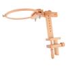 Lurrose 360degree Beech Wood Desktop Embroidery Stand Embroidery Hoop Craft Ring Rotating Display Comfortable for Long Use view 1