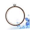 HAPINARY DIY Embroidery Hoop Versatile Cross Stitch Frame for Beginners Retro Round Design Inner Diameter for Needlework and Quilting Projects view 2