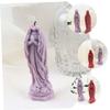SEWOART Mold Silicone Candle Molding for Home Easy to Demold Craft Mold view 2