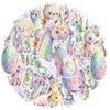 25 Pcs Pink Dragon Stickers - Whimsical Decor for Girls' Baby Shower or Birthday, Fantasy-Themed Party Favors view 1