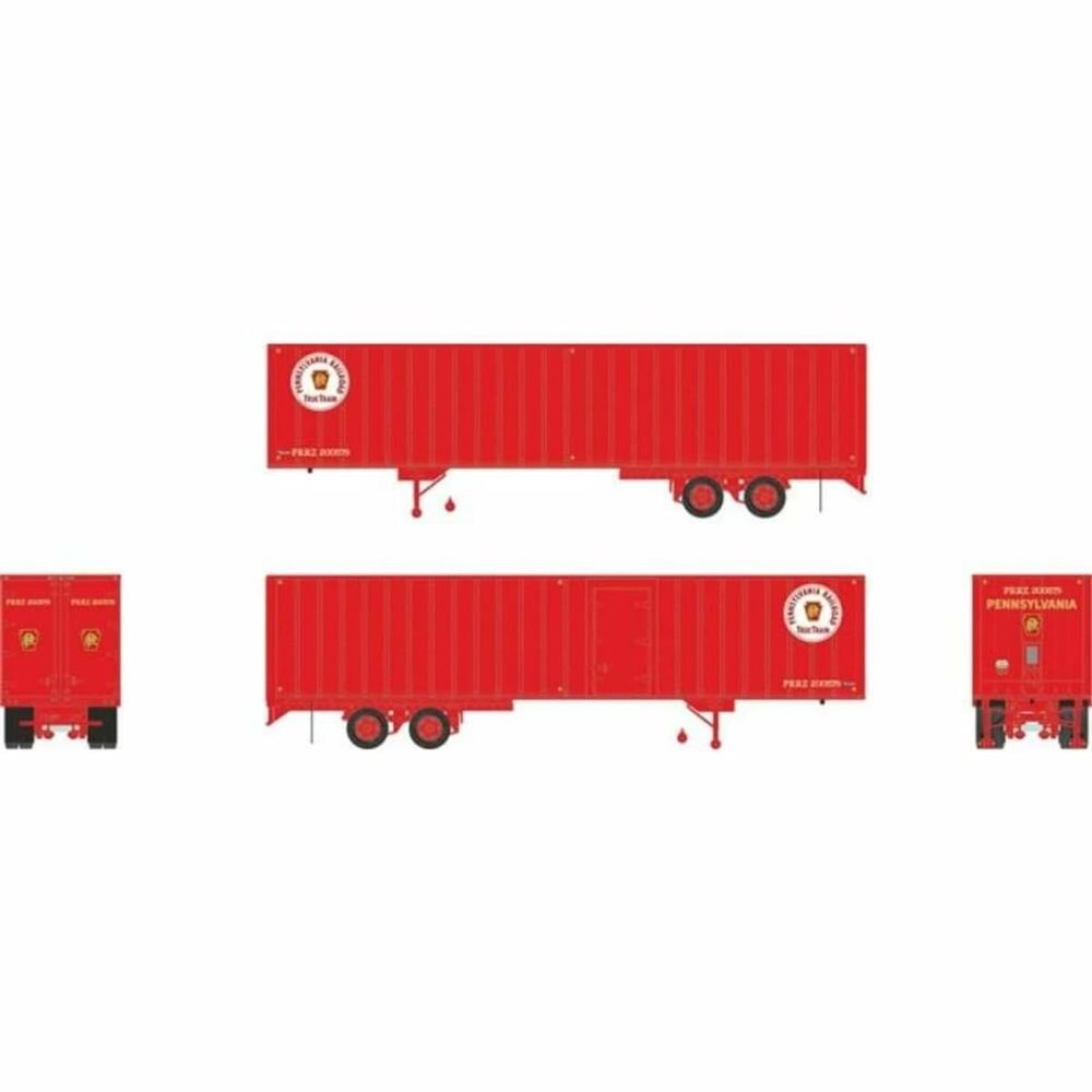 Rapido RAP403029 HO Scale PRR 1960s 40 ft. Fruehauf Exterior-Post Volume Van 200583