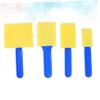 LALAFINA 12pcs Colorful Sponge Brush Painting Material for Boys and Girls Safe Easy Use Tools for Preschool Crafts and Imagination Stimulating Activities view 2