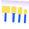 LALAFINA 12pcs Colorful Sponge Brush Painting Material for Boys and Girls Safe Easy Use Tools for Preschool Crafts and Imagination Stimulating Activities view 3
