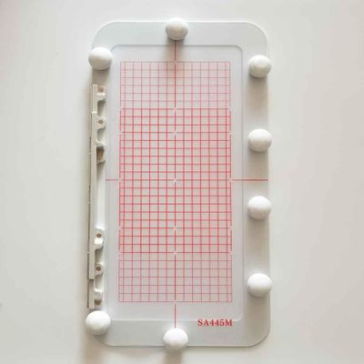 HONEYSEW Metal Magnetic Embroidery Hoop SA445 5"x12" for Brother/Babyock Embroidery Sewing Machine PE 800 700 PC-8500 SE1900 Innov-s 1250D Innov-s NS2850D 1000 1200