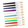 LALAFINA 10pcs Boys and Girls Oil Painting Drawing Watercolor Paint Brush Craft Paint Brushes for Boys and Girls Artist Supplies view 1