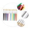 LALAFINA 10pcs Boys and Girls Oil Painting Drawing Watercolor Paint Brush Craft Paint Brushes for Boys and Girls Artist Supplies view 2