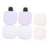 Anneome 2pcs Watercolor Pigment Tray Mixing Painting Trays Paint Box Art Drawing Pigment Storage view 1