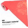 Gogogmee 1roll Chinese Calligraphy Couplets Paper Xuan Paper for Spring Festival Decorations Crafts High Toughness for Weddings and Anniversaries view 3