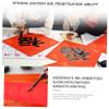 Anneome 30pcs Red Xuan Paper for Chinese Year Blank Couplets Paper for Spring Festival Dragon and Calligraphy Decor for Doors and Special Events view 2