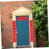 Anneome 30pcs Red Xuan Paper for Chinese Year Blank Couplets Paper for Spring Festival Dragon and Calligraphy Decor for Doors and Special Events view 4