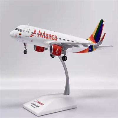 ACE HOBBY for JC Wings for AVIANCA for Airbus A320 N724AV 1:200 Aircraft Pre-Built Model