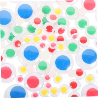 Hohopeti 200pcs Self-Adhesive Animal Eyeball Stickers Movable Craft Eyes for Projects for Holiday Decorations Boys and Girls Crafts and Activities