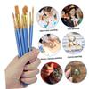 Hohopeti 1set Handle Nylon Hair Brushes for Watercolor Oil Painting and Art Drawing Versatile Art Supplies for Beginners and Professionals view 3