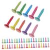 KONTONTY 6bags Colorful DIY Brads Large Paper Fasteners for Scrapbooking and Crafts Easy to Use for Creative Projects Total view 1