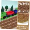 ORFOFE 1 Box Model Plant Decor Grass Tufts Strips Railway Model Scenery Landscape Static Grass Strip Landscape Leaves Leaf Sand Table Plastic view 3