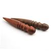 Anneome 2pcs Manual Leather Burnisher Polished Head DIY Craft Tool for Edge Polishing Red Sandalwood Black Handles for Leatherworking Projects view 4