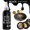 Black Epoxy Resin Pigment Paste - 3.4 fl.oz / 100ml Concentrated Dye for DIY Art, UV Resin, River Table - Opaque Epoxy for Painting, Coaster, Jewelry view 2