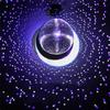 MUOSI 20"" Large Silver Disco Ball Ornaments, Glass Mirror Foam Ball with Hanging Swivel Ring, Reflection Ball for Holiday, Wedding & Party Decor view 3