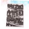 NUOBESTY DIY Plastic Embossing Template Stencil for Craft Sturdy Embossing Dies Perfect for Scrapbooking (em066) view 3