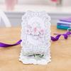 Rectangular lace Die Cuts for Card Making, Oval Metal Cutting Dies for Paper Scrapbooking, DIY Stencils for Album Party Wedding Festivals Decoration view 1