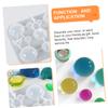 Hohopeti DIY Silicone Mold for Crafting Durable Epoxy Crystal Half-Sphere Shape Safe and Flexible Material for Home Decoration and Unique Gift Making view 3
