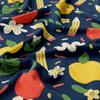 Back to School Bullet Textured Fabric by The Yard Floral Stretch Liverpool - 1 Yard Thick Knit Jersey Fabric for Bows Clothes Sewing (AA2567) view 3