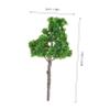 CHILDWEET 25pcs Miniature Green Tree Scenery Landscape Trees for Diorama Decoration and view 2