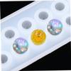 Anneome DIY Jewelry Making Round Silicone Pendant Mold for Beads Crafts Necklace Earring view 3