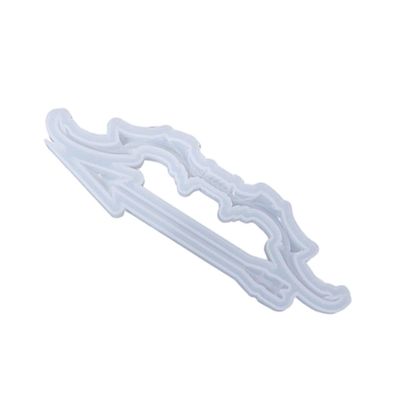 Anneome 1set Creative Bow Design Mold Non-Stick Silicone Mold for Crafts Includes Bands Easy to Use for Boys and Girls and Teens for Unique and Relaxing Projects