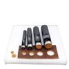 NUOBESTY 10pcs Leather Hole Punch Belt Punch Tool for Crafting Smooth Incisions Non- Handle for Leatherworking and Projects view 2