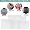 BAOFALI 150 Pcs 5x7inch Stamp & Die Storage Pockets Resealable Clear Plastic Seal Bags Storagefor Cutting Dies Stamp Crafts for DIY Scrapbooking Paper Card Craft Cutting Dies Storage view 4