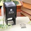 from The Library of Embossers & Stamps | Custom Embosser | Custom Stamp | Ex Libris | Great for Personalizing Books, Text Books and Journals and Other Documents (Design 10, Self-Inking Stamp) view 3
