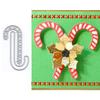 Crutch Die Cuts for Card Making, Christmas Metal Cutting Dies for Paper Scrapbooking, DIY Stencils for Album Party Wedding Festivals Decoration view 1
